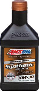 AMSOIL Signature Series 100% Synthetic 0W-30 Motor Oil