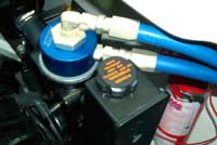 Dual Remote Oil Filter Adapter and Hoses