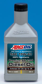 AMSOIL Synthetic 15W-40 API-CJ-4 Diesel Oil