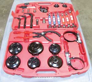 33-Piece Mechanics Lube Kit 