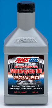 AMSOIL Synthetic 20W-50 Motorcycle Oil