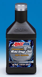 AMSOIL Dominator® Synthetic 15W-50 Racing Oil