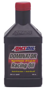 AMSOIL DOMINATOR™ Synthetic 2-Cycle Racing Oil
