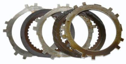 Automatic Transmission Clutch Plates Before Flush Automatic Transmission Clutch Plates Before Flush