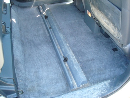 Back Seat Area Honda Ridgeline Without Mats
