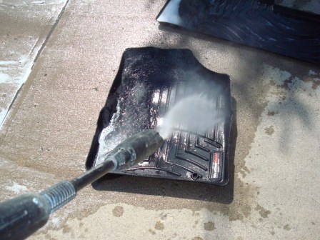 Rinsing Weathertech FloorLiner